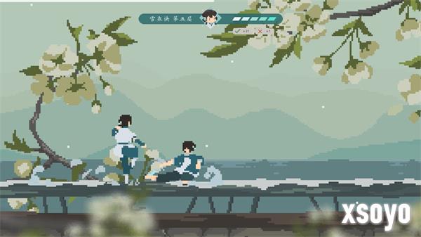 简短轻松的国风动作游戏《月白》Steam页面上线 Q1发售