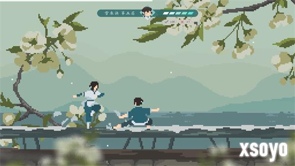 简短轻松的国风动作游戏《月白》Steam页面上线 Q1发售