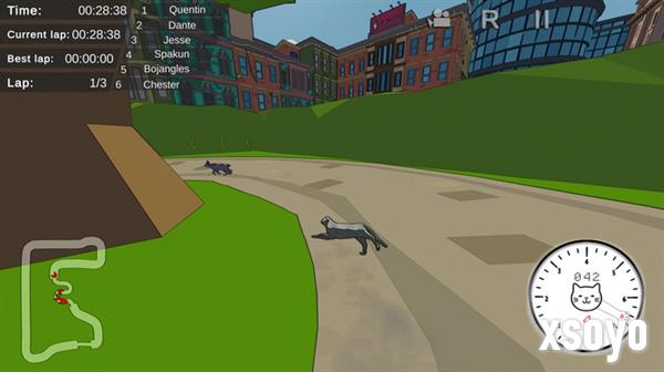 《Zoomies! Cat Racing》试玩发布 猫咪竞速新游