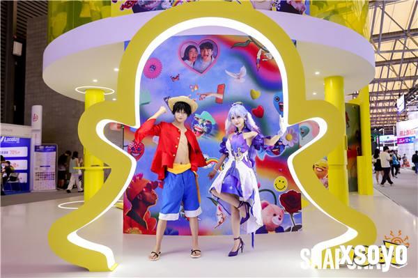 Snapchat 携“巨型 AR 魔镜” 空降 ChinaJoy，  成 B2B 展馆最热展台之一