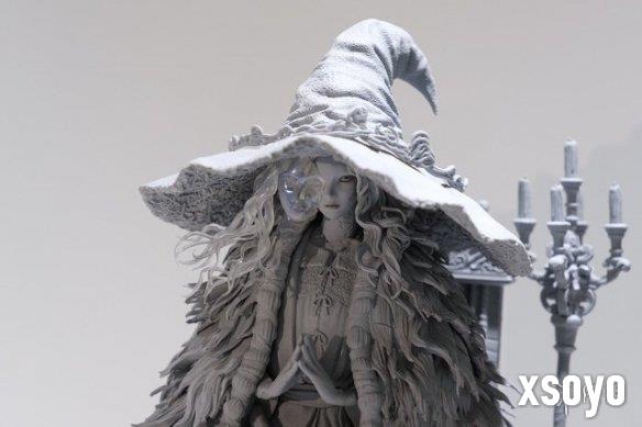 《艾尔登法环》雪魔女菈妮高还原雕像亮相东京电玩展