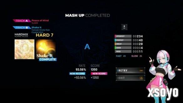双音轨节奏游戏《MASH VP! Re:VISION》上线Steam页面！