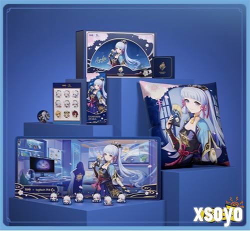 罗技G x原神梦幻联动，神里绫华定制键鼠礼盒全球限量首发