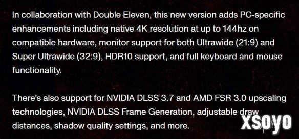 《荒野大镖客：救赎》PC版特点：支持原生4K、DLSS 3