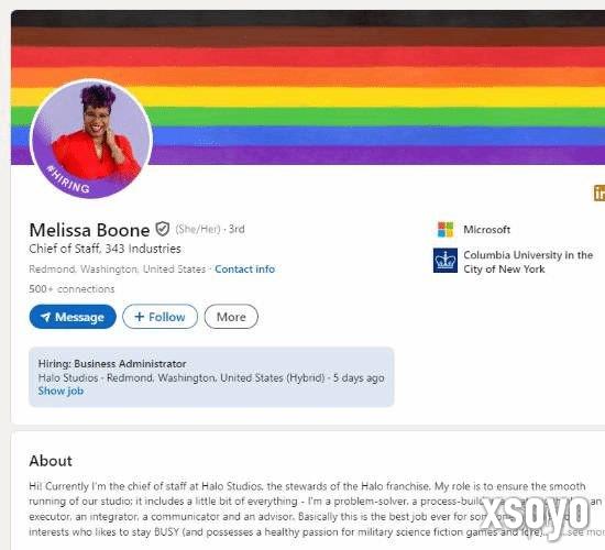 《光环》工作室zzzq高管上任，玩家担忧游戏LGBT趋势
