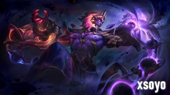 《LOL》暗星系列皮肤高清原画 暗星女王黛安娜有点帅