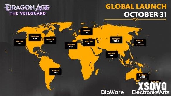《龙腾世纪:影障守护者》全球解锁时间公布 11月开玩