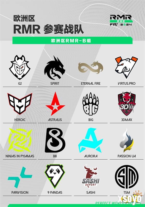 上海Major三赛区RMR参赛选手名单锁定，首轮对阵出炉!
