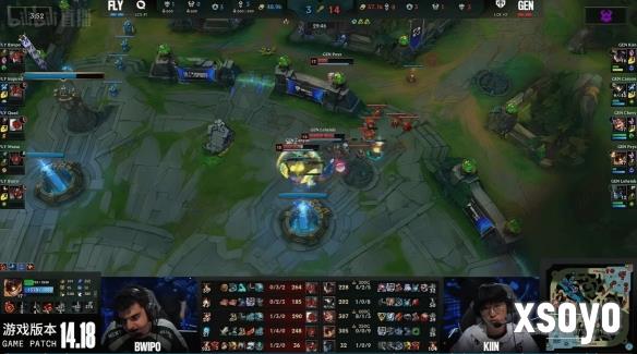 《LOL》S14：鏖战五局GEN艰难挺进四强 FLY未能如愿