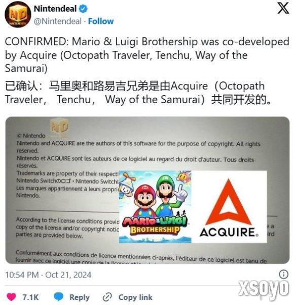 《马里奥与路易吉RPG》和《歧路旅人》是同一开发商