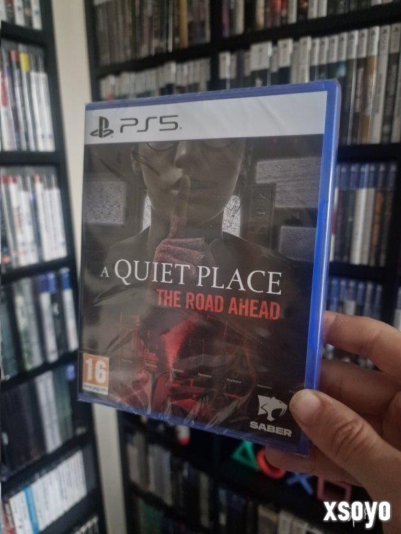 网友晒《寂静之地》PS5实体版：旁边竟有花瓣怪物！