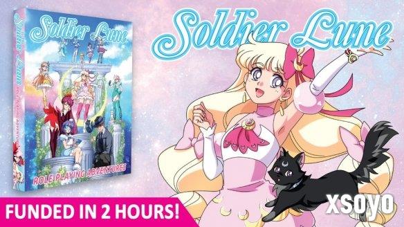 致敬美少女战士的TRPG游戏《Soldier Lune》众筹成功