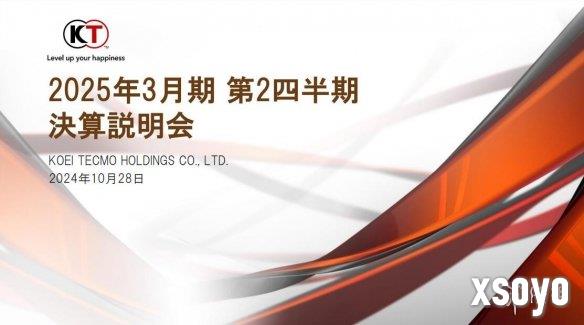 光荣特库摩最新财报：本财年还有多款新作未发售