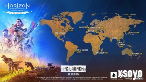 《地平线：零之曙光RE》PC版时间确定:晚11点发售！