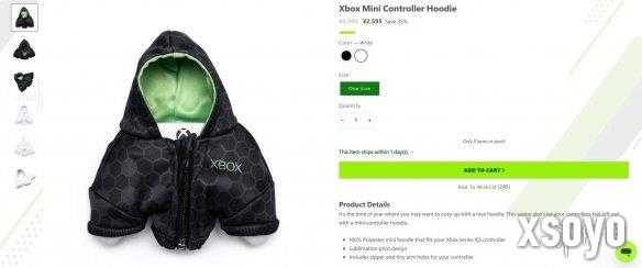 微软Xbox推出创新手柄连帽衫 特惠120元你会买吗？