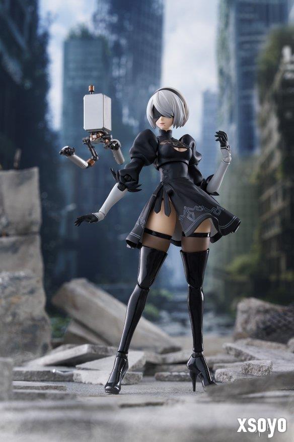 GSC《尼尔：机械纪元》可动模型figma 2B开启预定！