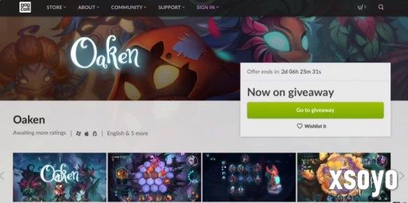 GOG 喜加一：策略卡牌游戏《精灵与橡木之歌》免费领！