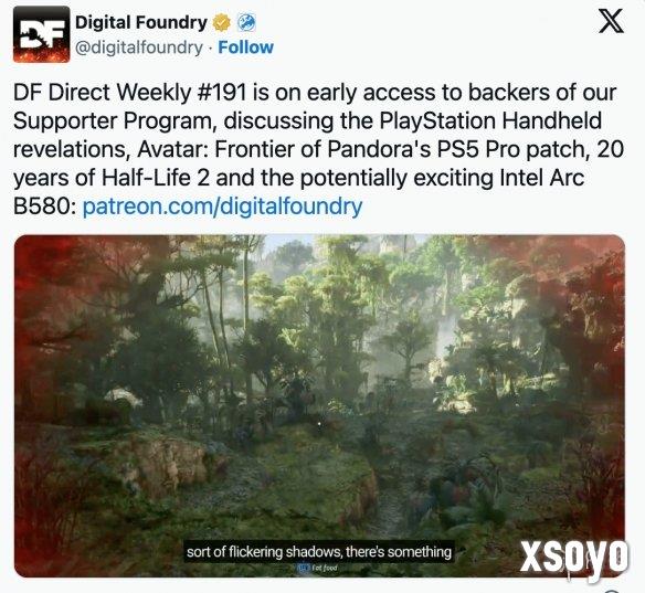 数毛社评《阿凡达》PS5 Pro：表现很差 或与PSSR有关