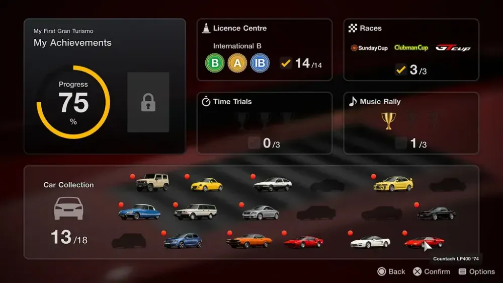 《跑车浪漫旅》新手体验版《My First Gran Turismo》