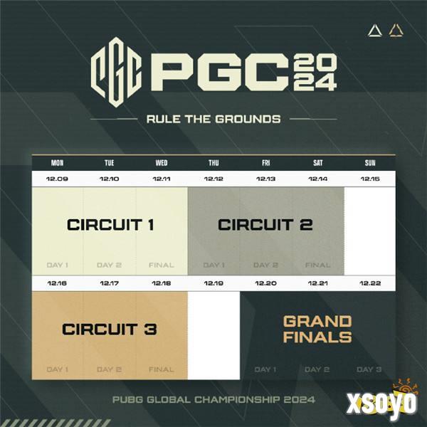 PUBG PGC2024全球总决赛火热开赛，PCL赛区6支战队强势出征！