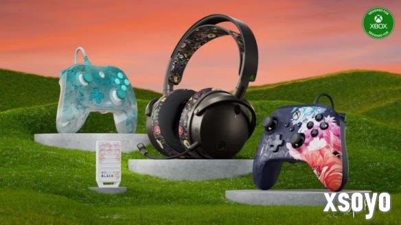 微软发布Xbox「花卉系列」：含手柄/耳机/存储扩展卡