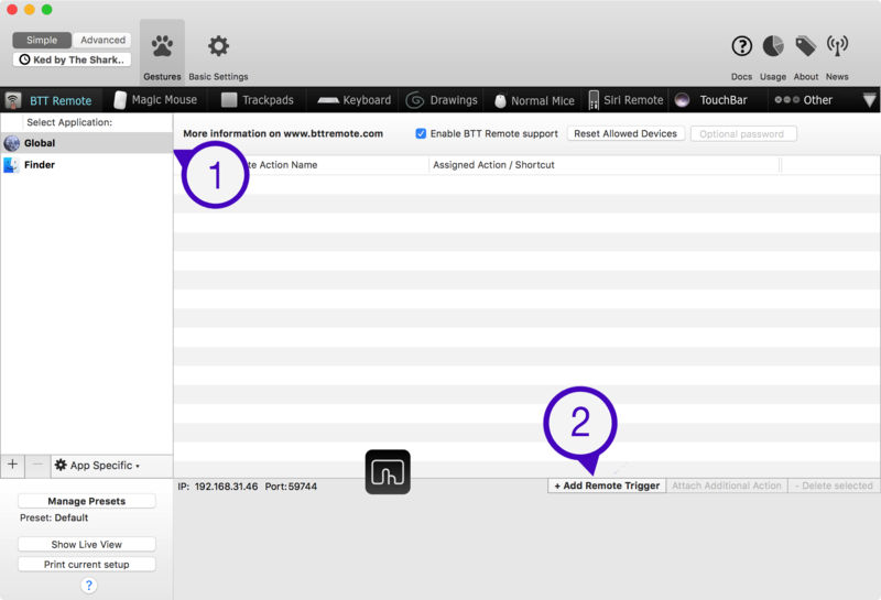 BetterTouchTool Mac版