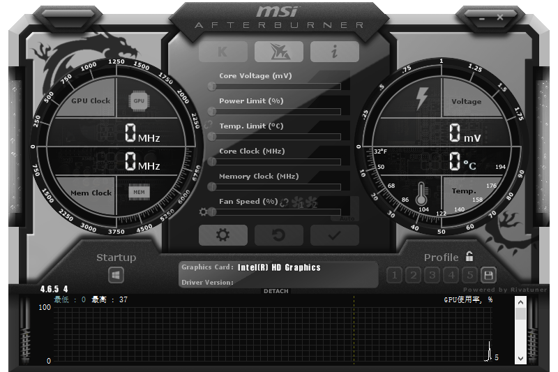 MSI Afterburner中文版