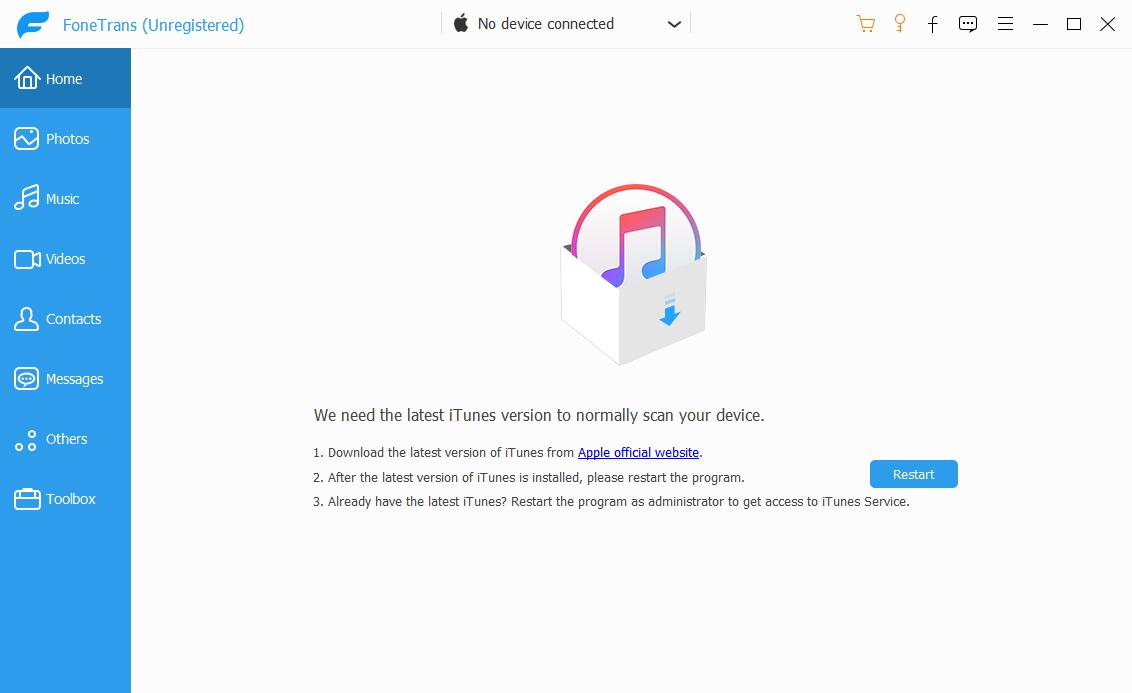 Aiseesoft FoneTrans最新版