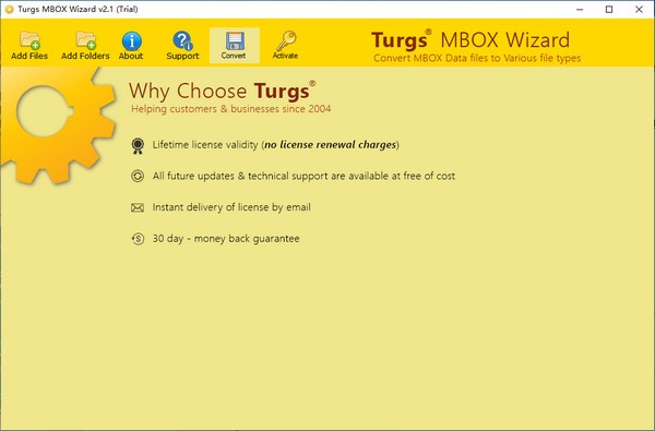 Turgs MBOX Wizard(MBOX计算工具)v2.1
