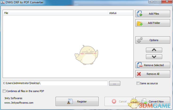 《DWG to PDF Converter》中文版