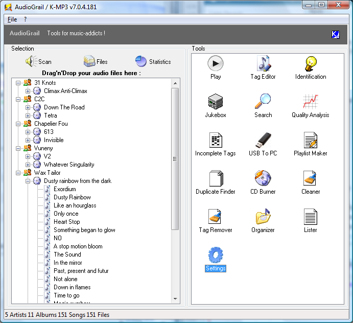 AudioGrail 7.13.2.225
