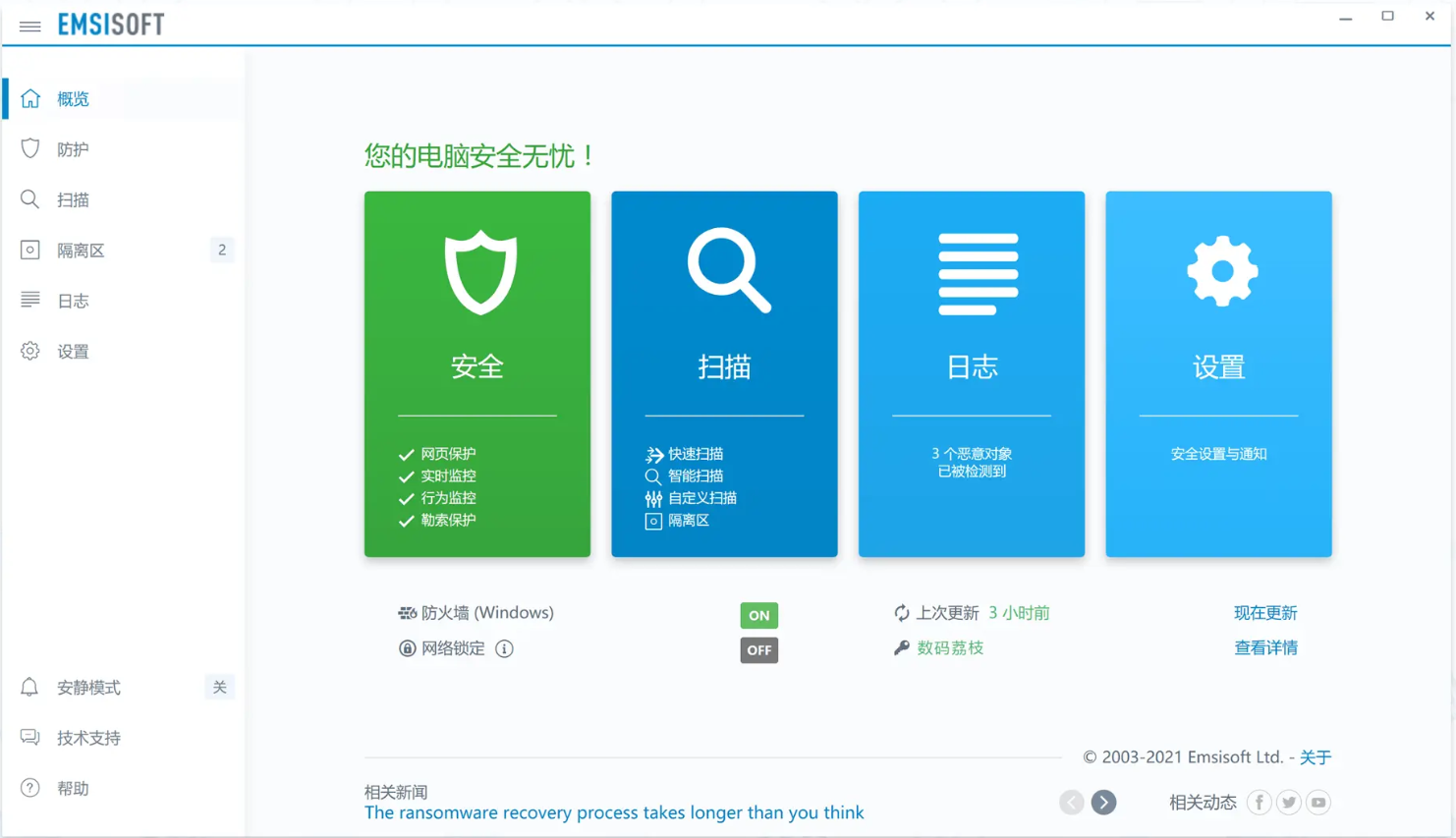 Emsisoft AntiMalware9.27.14