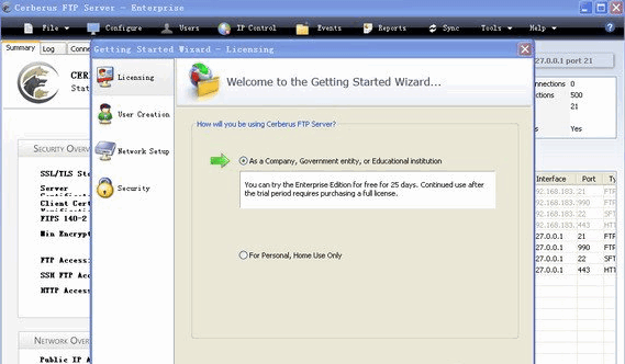 Cerberus FTP Server32位版v9.0.14.0