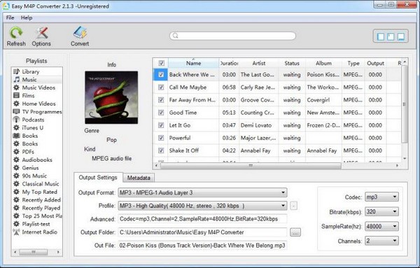 Easy M4P Converter最新版