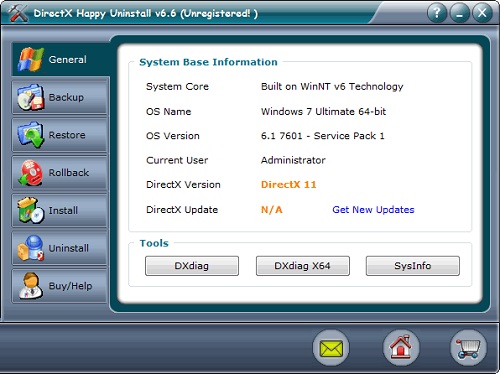DirectX Happy Uninstallv6.86