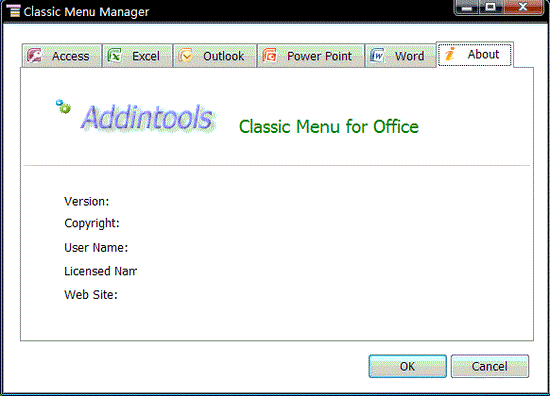 Classic Menu for Office2007 8.0.5