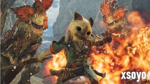 《怪猎荒野》6月活动登场 挑战炎尾龙换取超萌猫头套