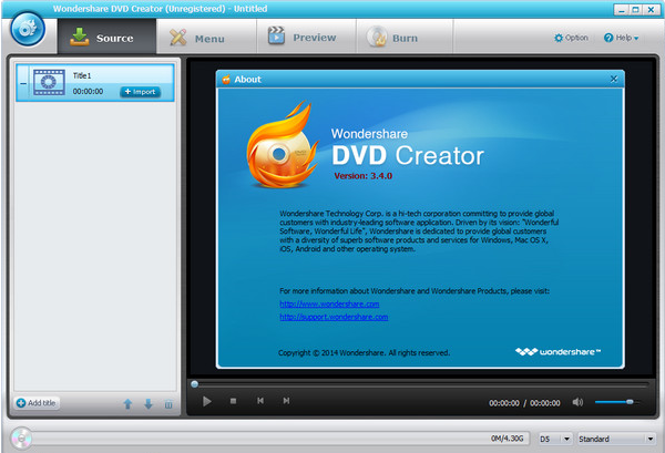 DVD光盘制作软件v6.2.4