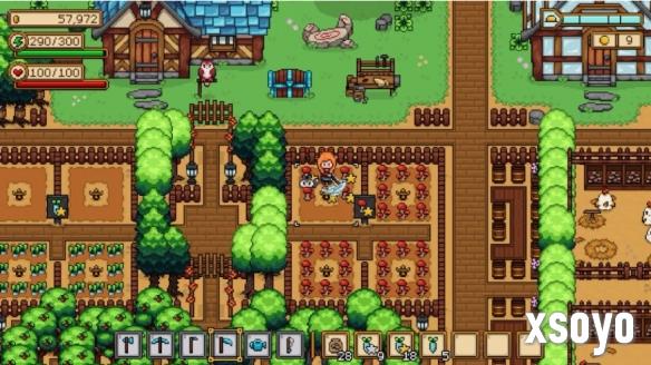 像素农场《希望物语》抢先体验 养魔法宠物到地城寻宝