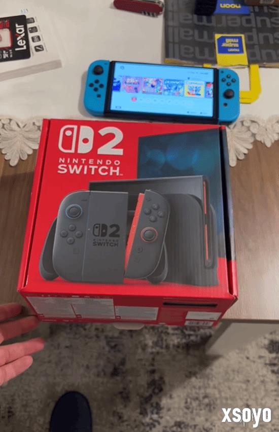 Switch2已有偷跑视频！可惜需要首日补丁才能进入游玩