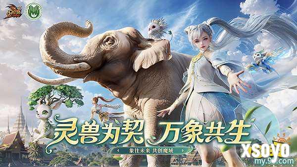 《魔域》携手西双版纳州热带雨林保护基金会开启「象往未来·亚洲象保护行动」