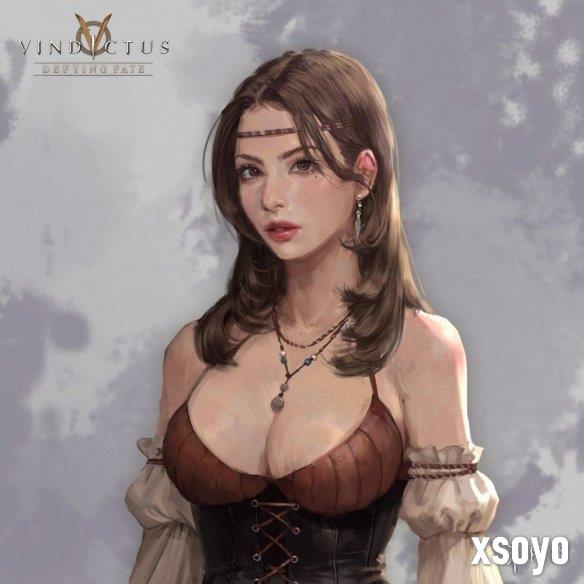 大雷美女身材超哇塞！《洛奇英雄传》新作角色概念图