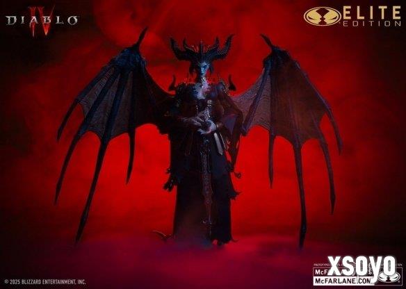 McFarlane Toys公布《暗黑4》限量「莉莉丝」手办！