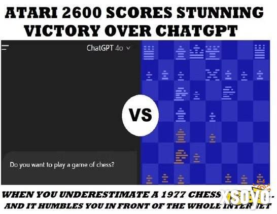 GPT在国际象棋比赛中不敌雅达利2600 老狗也有几颗新牙