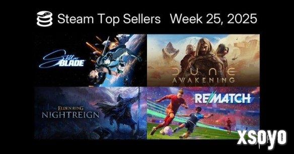 Steam一周销量榜公布：《剑星》无悬念夺得销量冠军