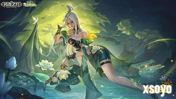 夏至将临 《英魂之刃》四时记套系皮肤上新：猩红女王-夏水流萤