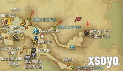 最终幻想14水晶世界弓箭手行会在哪里 弓箭手行会位置一览