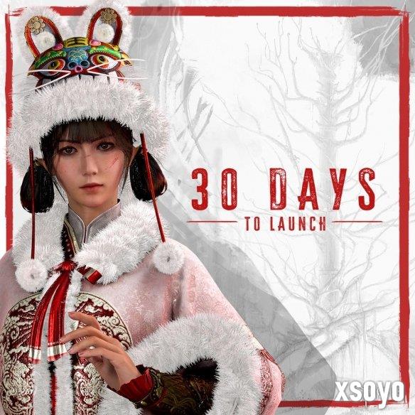 《明末：渊虚之羽》倒计时30天美图：冬装女主超可爱!