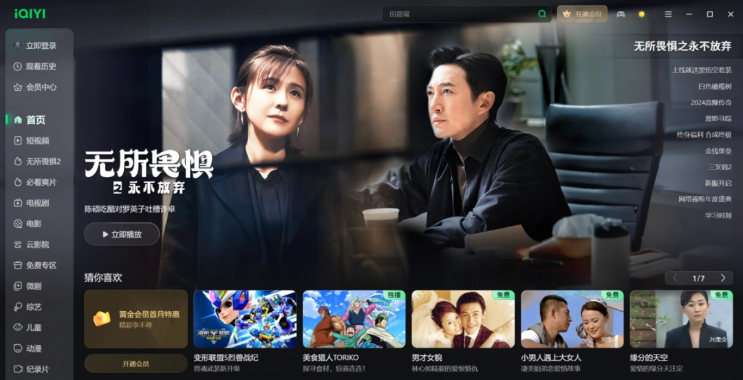 爱奇艺视频PC版