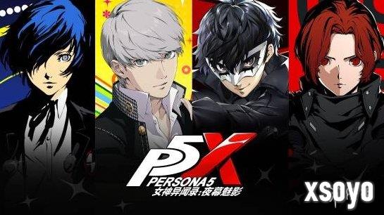 《P5X》国际服上线 Steam在线峰值4.1万！超P5R纪录